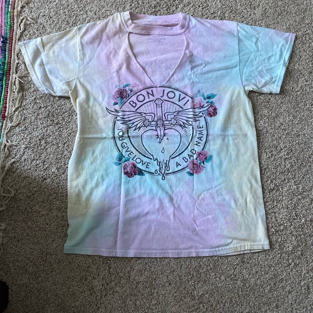 Bon Jovi Cut Out Tee